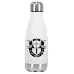 Us Special Forces Cool Gift De Oppresso Liber Gift Stainless Steel Insulated Water Bottle