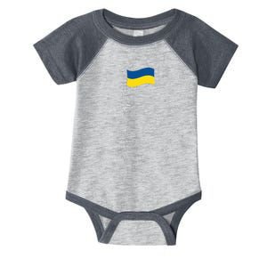 Ukraine Signature Flag Pole Patriotic Ukrainian Flag Infant Baby Jersey Bodysuit