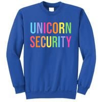 Unicorn Security Funny Birthday Gifts Dad Mom Daughter Sweatshirt