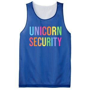 Unicorn Security Funny Birthday Gifts Dad Mom Daughter Mesh Reversible Basketball Jersey Tank