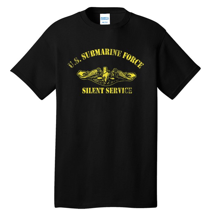 U.S Submarine Force Silent Service Veteran Submariner Tall T-Shirt