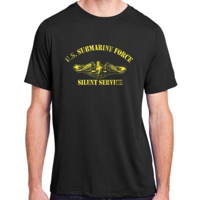 U.S Submarine Force Silent Service Veteran Submariner Adult ChromaSoft Performance T-Shirt