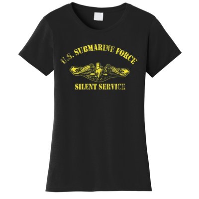 U.S Submarine Force Silent Service Veteran Submariner Women's T-Shirt