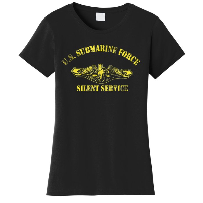 U.S Submarine Force Silent Service Veteran Submariner Women's T-Shirt