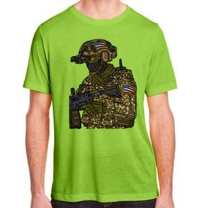 US Special Force Soldier Army Adult ChromaSoft Performance T-Shirt