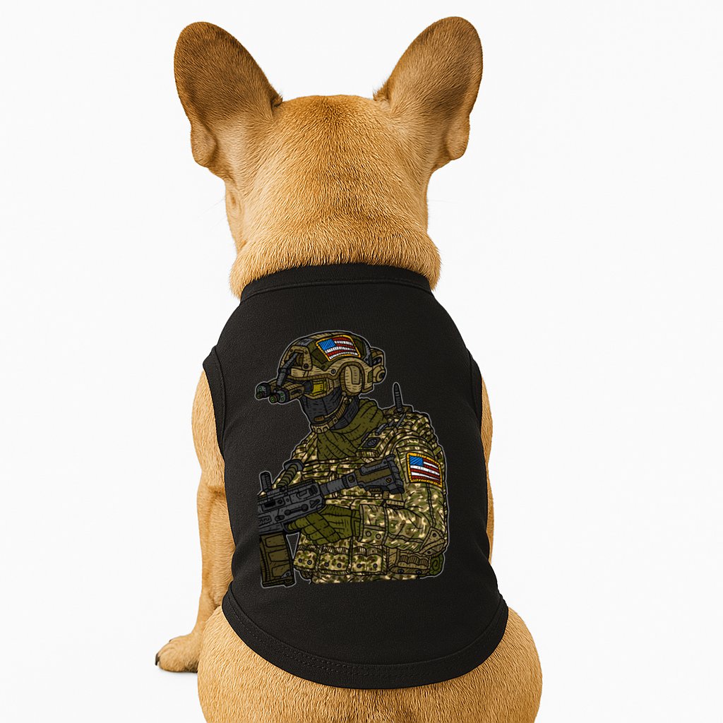 US Special Force Soldier Army Doggie Tank