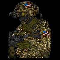 US Special Force Soldier Army Flatbill Hat