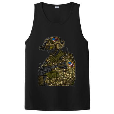 US Special Force Soldier Army PosiCharge Competitor Tank
