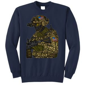 US Special Force Soldier Army Tall Sweatshirt