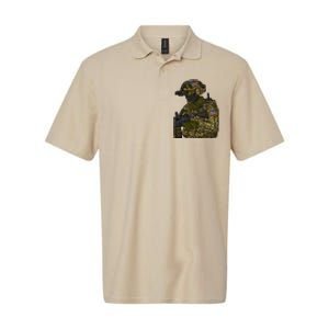 US Special Force Soldier Army Softstyle Adult Sport Polo