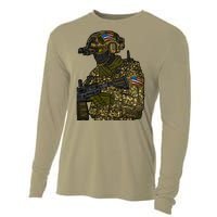 US Special Force Soldier Army Cooling Performance Long Sleeve Crew