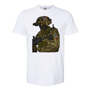 US Special Force Soldier Army Softstyle CVC T-Shirt