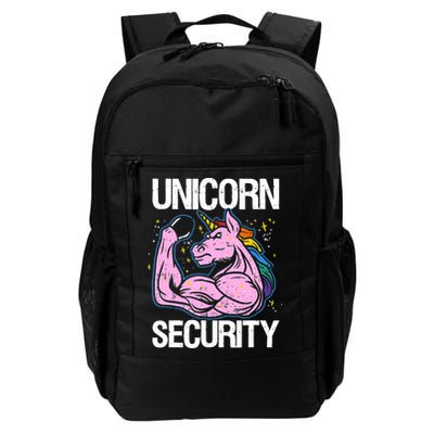 Unicorn Security Funny Costume Police Gift For Men Women Backpack