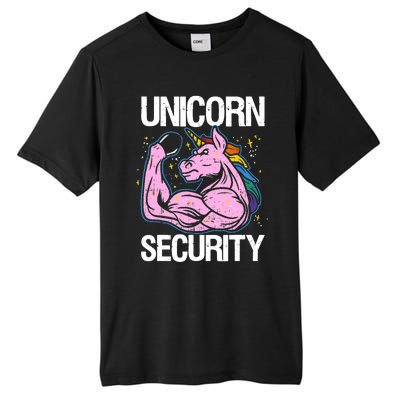 Unicorn Security Funny Costume Police Gift For Men Women Tall Fusion ChromaSoft Performance T-Shirt