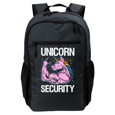 Unicorn Security Funny Costume Police Gift For Men Women Daily Commute Backpack