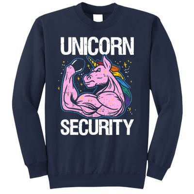 Unicorn Security Funny Costume Police Gift For Men Women Sweatshirt