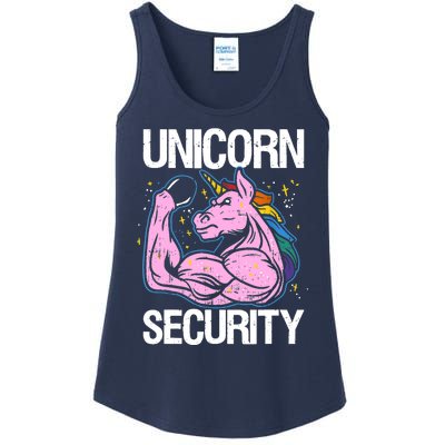 Unicorn Security Funny Costume Police Gift For Men Women Ladies Essential Tank