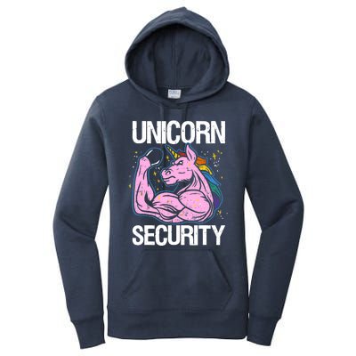 Unicorn Security Funny Costume Police Gift For Men Women Women's Pullover Hoodie