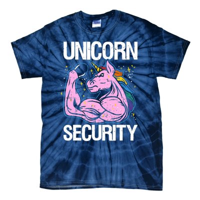 Unicorn Security Funny Costume Police Gift For Men Women Tie-Dye T-Shirt