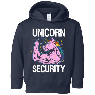 Unicorn Security Funny Costume Police Gift For Men Women Toddler Hoodie