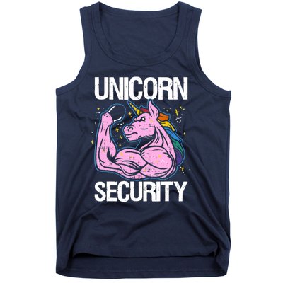 Unicorn Security Funny Costume Police Gift For Men Women Tank Top