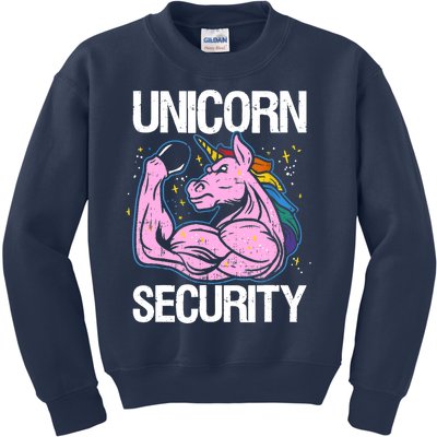 Unicorn Security Funny Costume Police Gift For Men Women Kids Sweatshirt