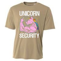 Unicorn Security Funny Costume Police Gift For Men Women Cooling Performance Crew T-Shirt