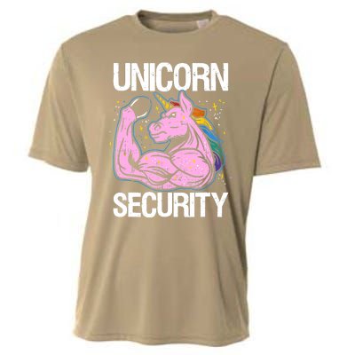 Unicorn Security Funny Costume Police Gift For Men Women Cooling Performance Crew T-Shirt