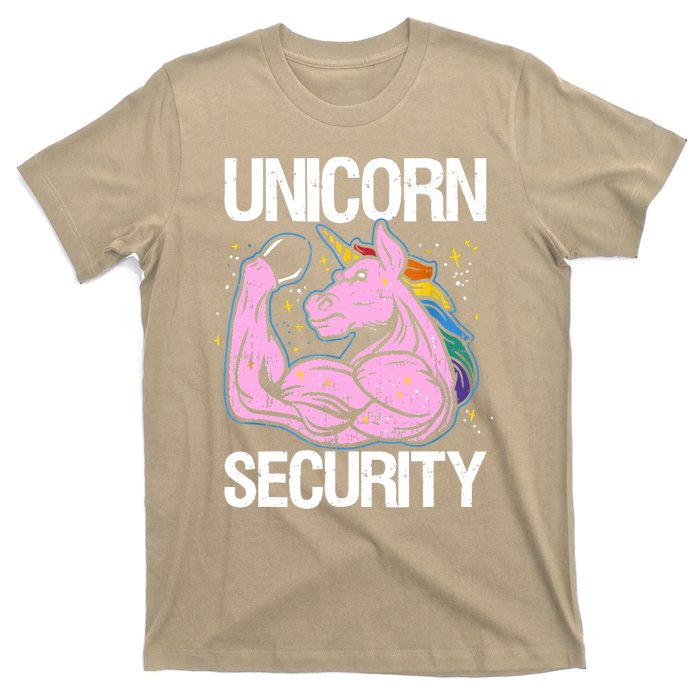 Unicorn Security Funny Costume Police Gift For Men Women T-Shirt