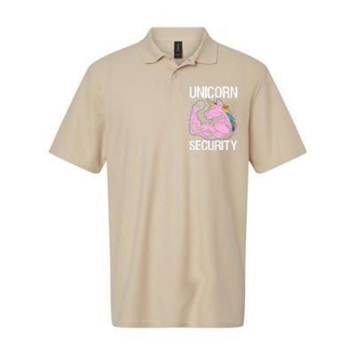 Unicorn Security Funny Costume Police Gift For Men Women Softstyle Adult Sport Polo