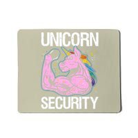 Unicorn Security Funny Costume Police Gift For Men Women Mousepad