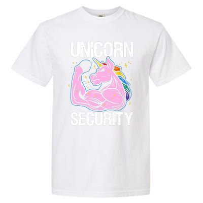 Unicorn Security Funny Costume Police Gift For Men Women Garment-Dyed Heavyweight T-Shirt