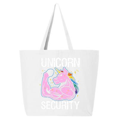 Unicorn Security Funny Costume Police Gift For Men Women 25L Jumbo Tote