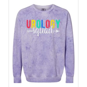 Urology Squad funny icu nurse gift lover Colorblast Crewneck Sweatshirt