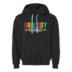 Urology Squad funny icu nurse gift lover Garment-Dyed Fleece Hoodie