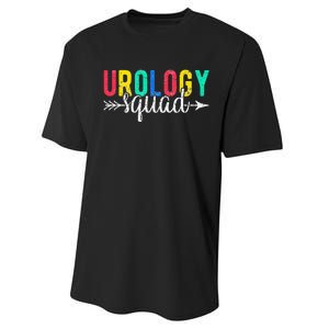 Urology Squad funny icu nurse gift lover Performance Sprint T-Shirt