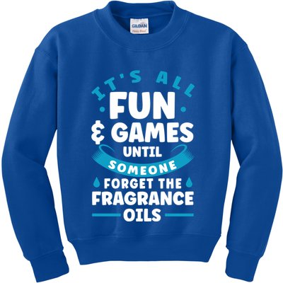 Until Someone Forget The Fragrance Oils Handmade Soap Making Funny Gift Kids Sweatshirt