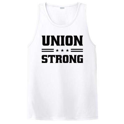 Union Strong For Pro Labor Union Workers PosiCharge Competitor Tank