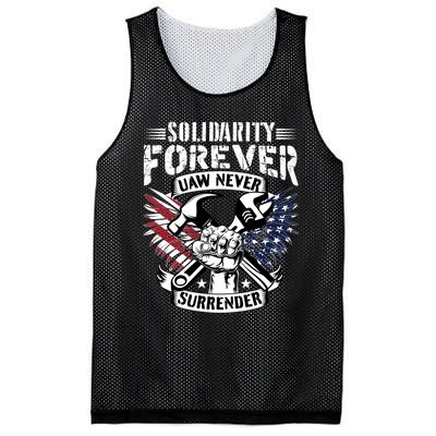 USA Solidarity Forever UAW Never Surrender UAW Union Strong Mesh Reversible Basketball Jersey Tank