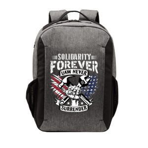 USA Solidarity Forever UAW Never Surrender UAW Union Strong Vector Backpack