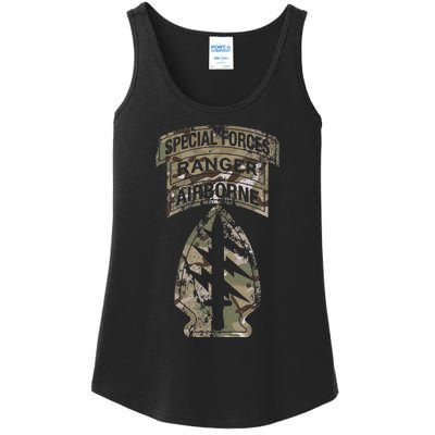 Us Special Forces Sf Ranger Tab Multicam Camo Ladies Essential Tank