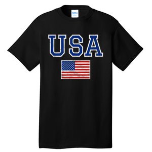 United States Flag & Patriotism Usa Tall T-Shirt