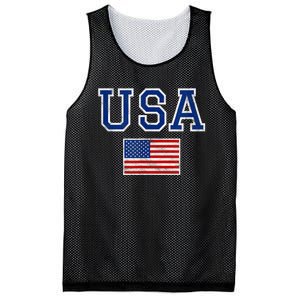 United States Flag & Patriotism Usa Mesh Reversible Basketball Jersey Tank