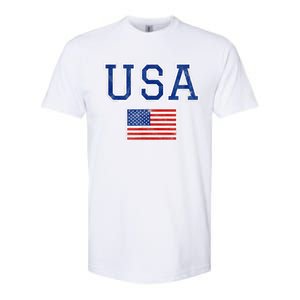 United States Flag & Patriotism Usa Softstyle CVC T-Shirt