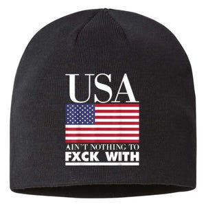 United States Flag Sustainable Beanie