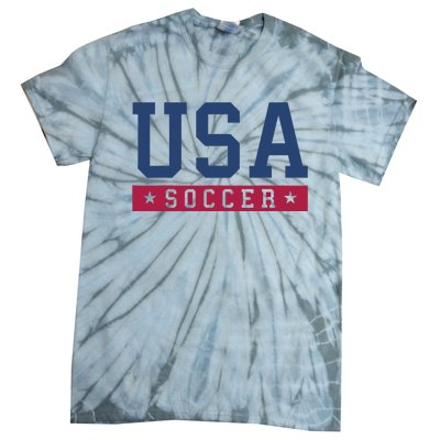 USA Soccer Fan Tie-Dye T-Shirt