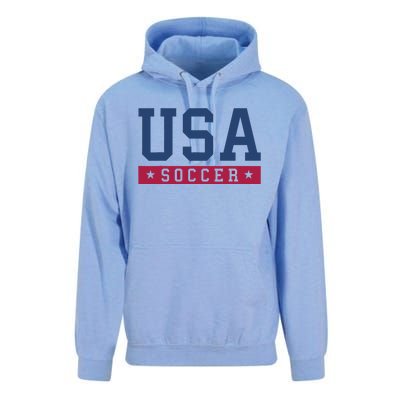 USA Soccer Fan Unisex Surf Hoodie