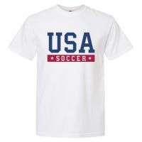 USA Soccer Fan Garment-Dyed Heavyweight T-Shirt