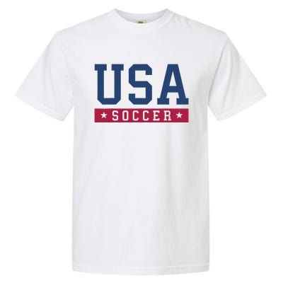 USA Soccer Fan Garment-Dyed Heavyweight T-Shirt