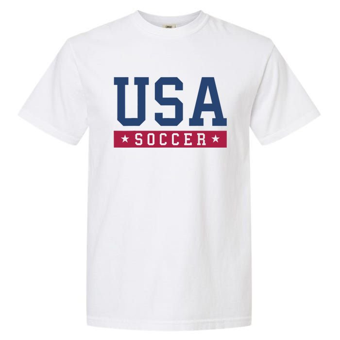 USA Soccer Fan Garment-Dyed Heavyweight T-Shirt